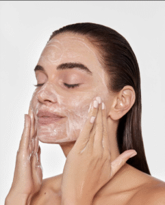 masque sur le visage